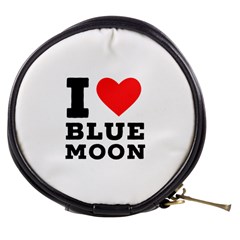 I Love Blue Moon Mini Makeup Bag by ilovewhateva