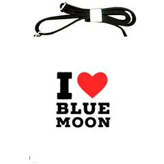 I Love Blue Moon Shoulder Sling Bag by ilovewhateva