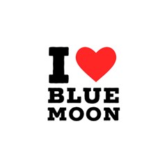 I Love Blue Moon Play Mat (square) by ilovewhateva