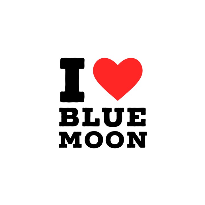 I love blue moon Play Mat (Rectangle)