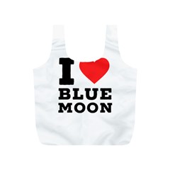 I Love Blue Moon Full Print Recycle Bag (s) by ilovewhateva