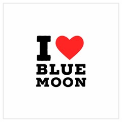 I Love Blue Moon Lightweight Scarf  by ilovewhateva