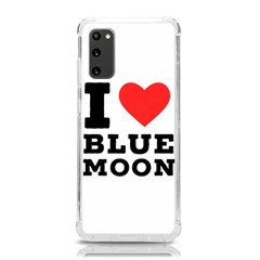 I Love Blue Moon Samsung Galaxy S20 6 2 Inch Tpu Uv Case by ilovewhateva