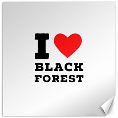 I Love Black Forest Canvas 20  X 20  by ilovewhateva