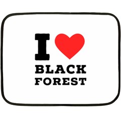 I Love Black Forest Fleece Blanket (mini) by ilovewhateva