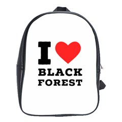 I Love Black Forest School Bag (large) by ilovewhateva