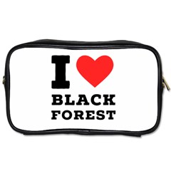 I Love Black Forest Toiletries Bag (two Sides) by ilovewhateva