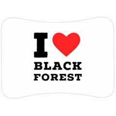 I Love Black Forest Velour Seat Head Rest Cushion by ilovewhateva