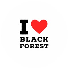 I Love Black Forest Wooden Bottle Opener (round) by ilovewhateva