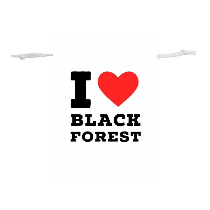 I love black forest Lightweight Drawstring Pouch (S)