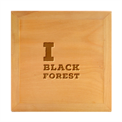 I Love Black Forest Wood Photo Frame Cube by ilovewhateva