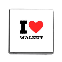 I love walnut Memory Card Reader (Square 5 Slot)