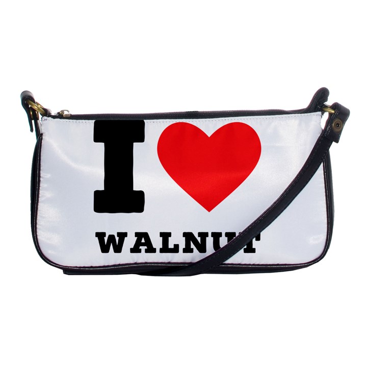 I love walnut Shoulder Clutch Bag