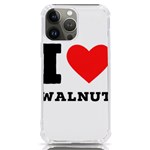 I love walnut iPhone 13 Pro Max TPU UV Print Case Front