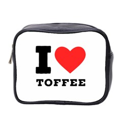 I Love Toffee Mini Toiletries Bag (two Sides)