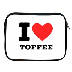 I Love Toffee Apple Ipad 2/3/4 Zipper Cases