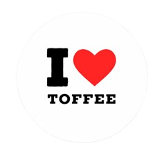 I Love Toffee Mini Round Pill Box by ilovewhateva