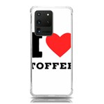 I love toffee Samsung Galaxy S20 Ultra 6.9 Inch TPU UV Case Front