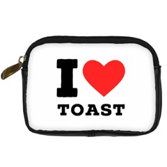 I Love Toast Digital Camera Leather Case by ilovewhateva