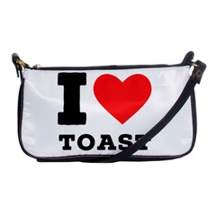 I Love Toast Shoulder Clutch Bag by ilovewhateva