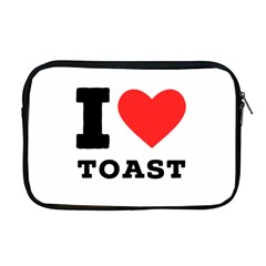 I Love Toast Apple Macbook Pro 17  Zipper Case by ilovewhateva