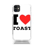 I love toast iPhone 11 TPU UV Print Case Front