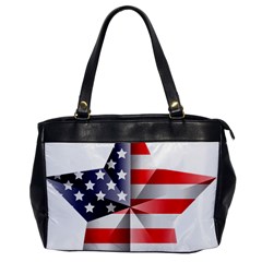 United States Of America Flag Of The United States Independence Day Oversize Office Handbag by danenraven