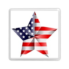 United States Of America Flag Of The United States Independence Day Memory Card Reader (square) by danenraven