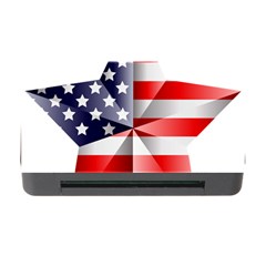 United States Of America Flag Of The United States Independence Day Memory Card Reader With Cf by danenraven