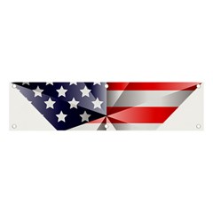 United States Of America Flag Of The United States Independence Day Banner And Sign 4  X 1  by danenraven