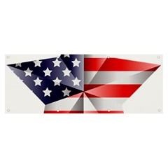 United States Of America Flag Of The United States Independence Day Banner And Sign 8  X 3  by danenraven