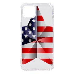 United States Of America Flag Of The United States Independence Day Iphone 14 Plus Tpu Uv Print Case