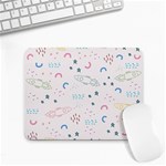 Spaceship Pattern Star Small Mousepad Front