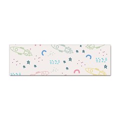 Spaceship Pattern Star Sticker Bumper (100 Pack) by danenraven