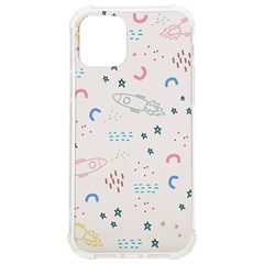 Spaceship Pattern Star Iphone 12/12 Pro Tpu Uv Print Case by danenraven