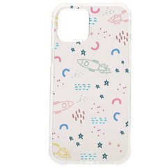 Spaceship Pattern Star Iphone 12 Pro Max Tpu Uv Print Case by danenraven