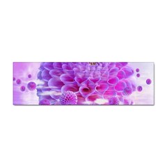 Dahlia Blossom Bloom Dahlias Fall Sticker (bumper) by danenraven