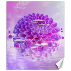 Dahlia Blossom Bloom Dahlias Fall Canvas 20  X 24  by danenraven