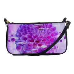 Dahlia Blossom Bloom Dahlias Fall Shoulder Clutch Bag by danenraven