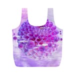 Dahlia Blossom Bloom Dahlias Fall Full Print Recycle Bag (M) Front