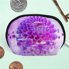 Dahlia Blossom Bloom Dahlias Fall Accessory Pouch (medium) by danenraven