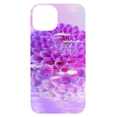 Dahlia Blossom Bloom Dahlias Fall Iphone 14 Black Uv Print Case by danenraven