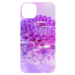 Dahlia Blossom Bloom Dahlias Fall Iphone 14 Plus Black Uv Print Case by danenraven