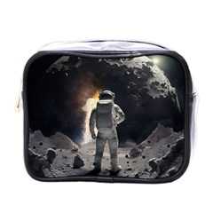 Astronaut Space Walk Mini Toiletries Bag (one Side) by danenraven