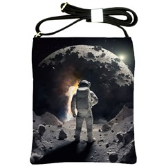 Astronaut Space Walk Shoulder Sling Bag