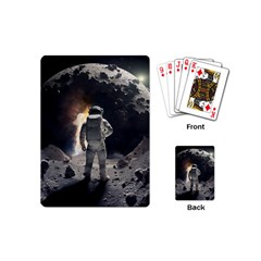 Astronaut Space Walk Playing Cards Single Design (mini) by danenraven