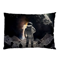 Astronaut Space Walk Pillow Case (two Sides) by danenraven