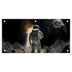 Astronaut Space Walk Banner And Sign 6  X 3  by danenraven