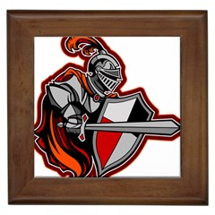 Knight Shield Sword Shield Fictional Character Framed Tile by danenraven