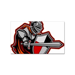 Knight Shield Sword Shield Fictional Character Sticker (rectangular) by danenraven